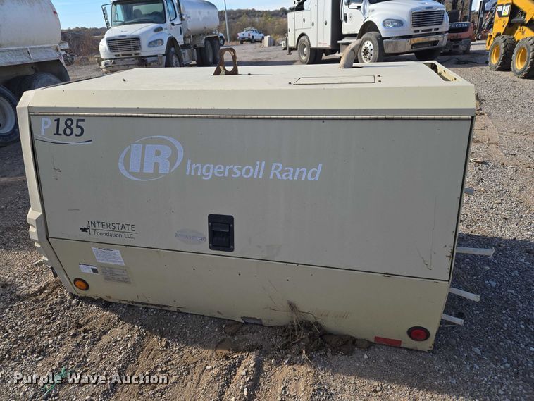 image for item ET5396 (2) Ingersoll Rand 185 air compressors