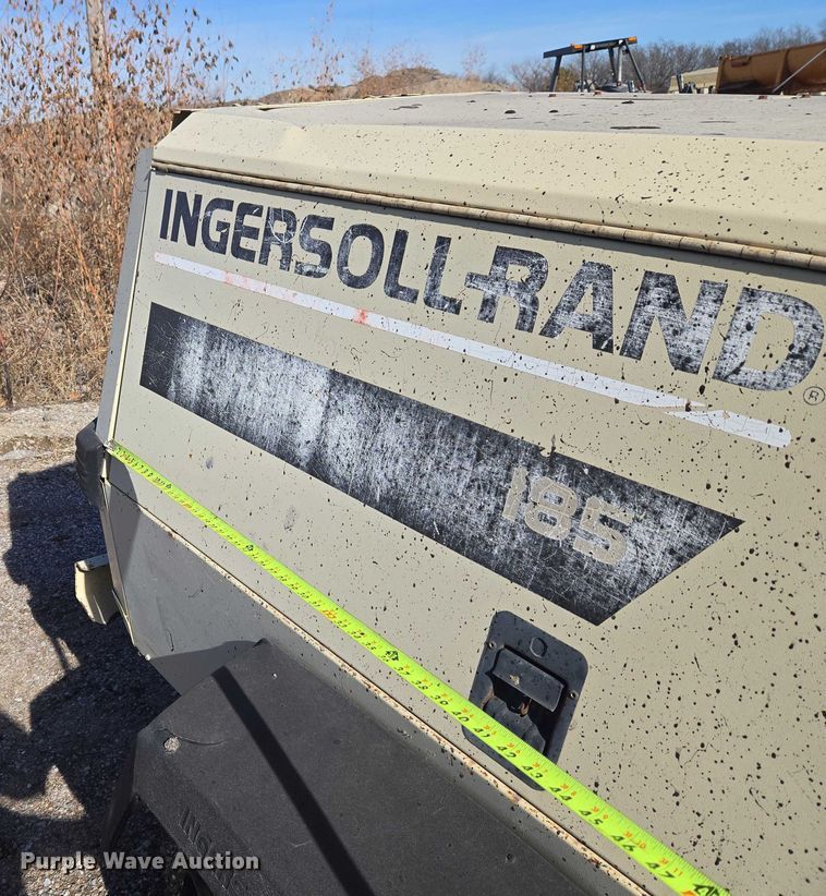image for item ET5396 (2) Ingersoll Rand 185 air compressors
