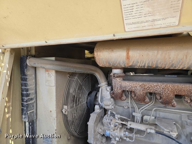 image for item ET5396 (2) Ingersoll Rand 185 air compressors