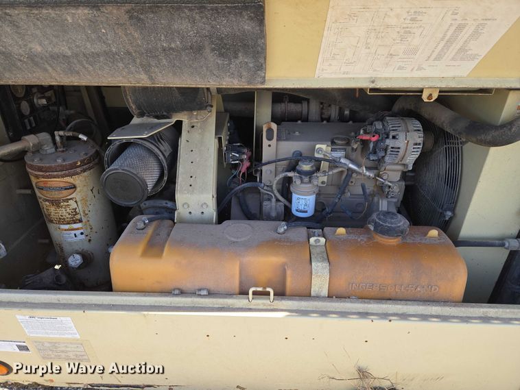 image for item ET5396 (2) Ingersoll Rand 185 air compressors