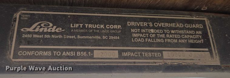 image for item ET5401 Linde H18CT-03 forklift