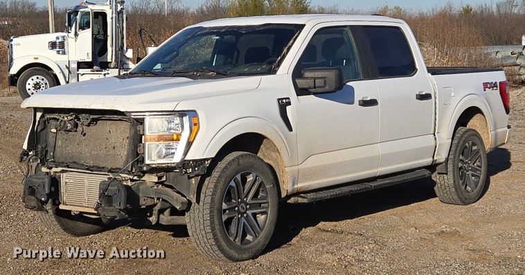 image for item ET5420 2021 Ford F150 SuperCrew pickup truck