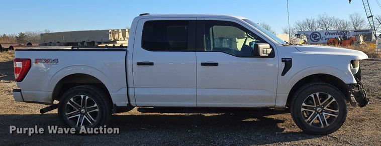 image for item ET5420 2021 Ford F150 SuperCrew pickup truck