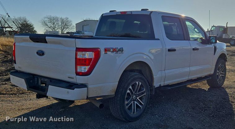 image for item ET5420 2021 Ford F150 SuperCrew pickup truck