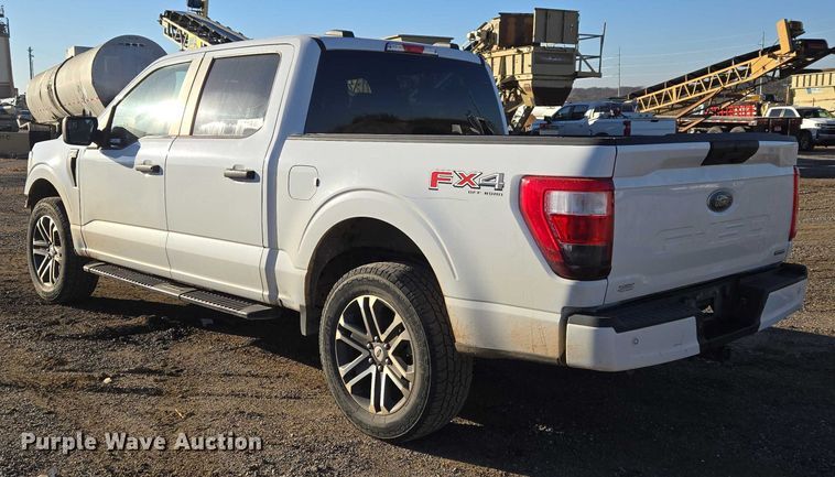 image for item ET5420 2021 Ford F150 SuperCrew pickup truck