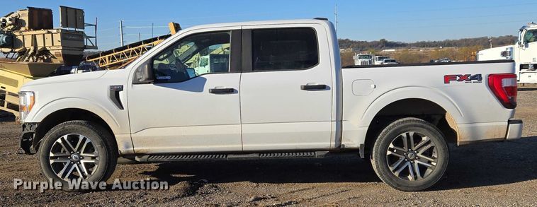 image for item ET5420 2021 Ford F150 SuperCrew pickup truck