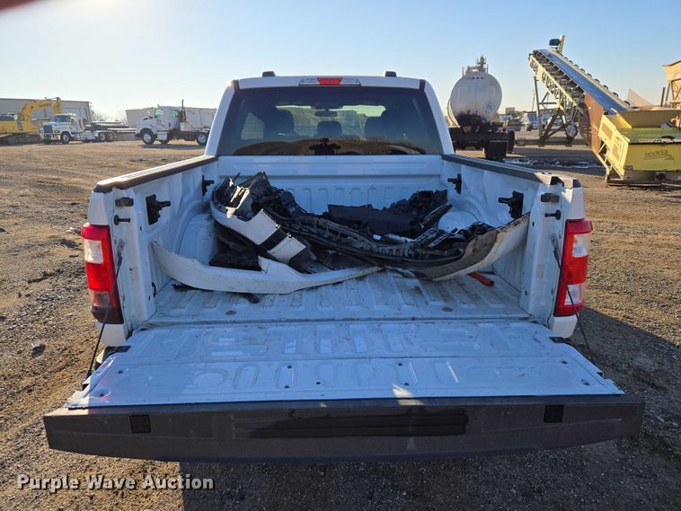 image for item ET5420 2021 Ford F150 SuperCrew pickup truck