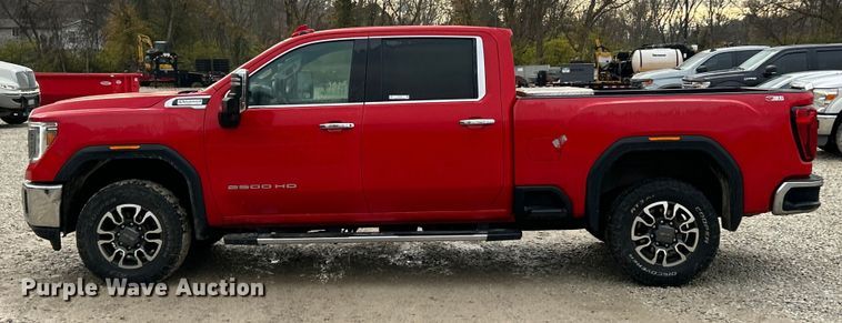 image for item ET6708 2021 GMC Sierra 2500HD SLT Crew Cab pickup truck