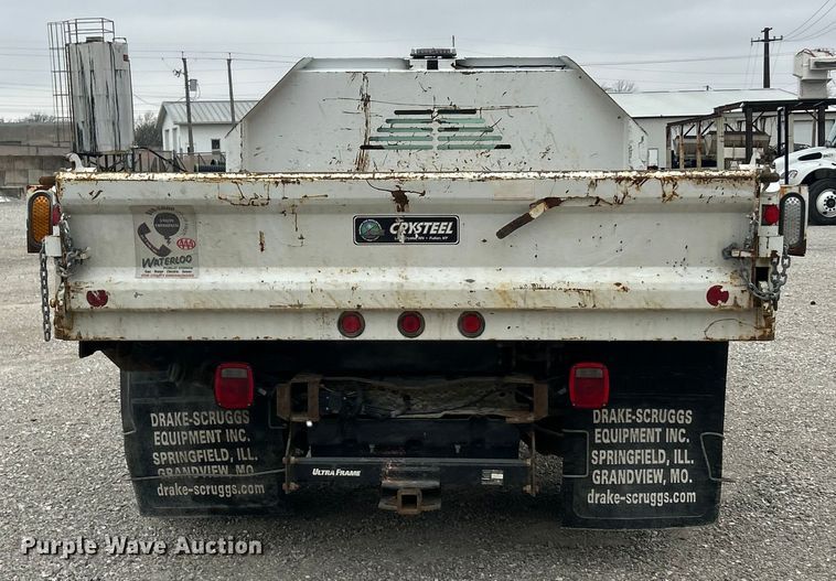 image for item ET6731 2007 Ford F350 XL Super Duty dump bed pickup truck