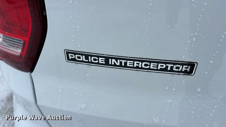image for item ET6740 2017 Ford Explorer Police Interceptor SUV