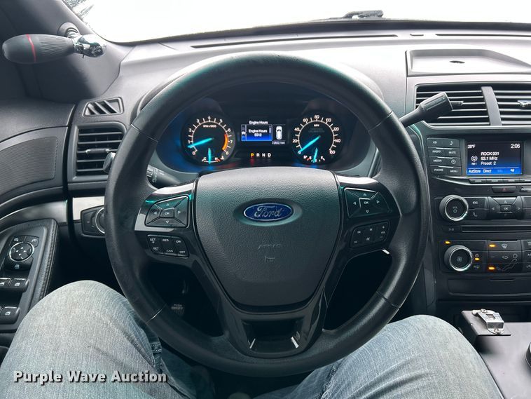 image for item ET6740 2017 Ford Explorer Police Interceptor SUV