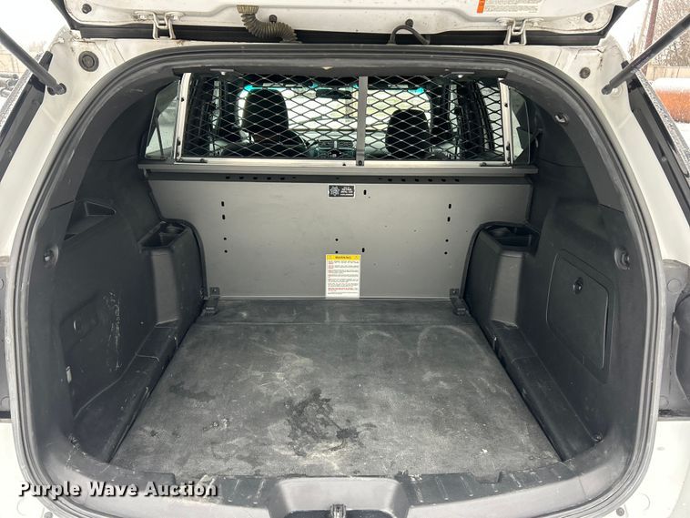 image for item ET6740 2017 Ford Explorer Police Interceptor SUV