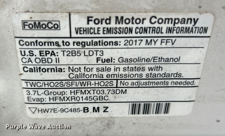 image for item ET6740 2017 Ford Explorer Police Interceptor SUV