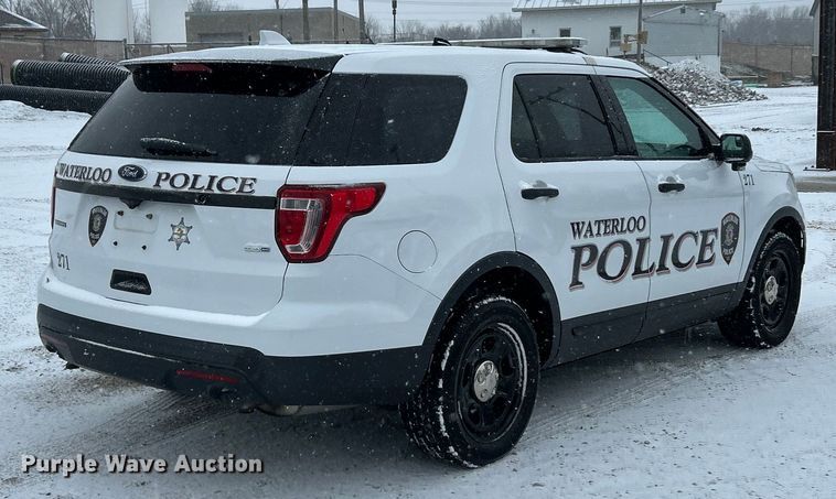 image for item ET6741 2017 Ford Explorer Police Interceptor SUV