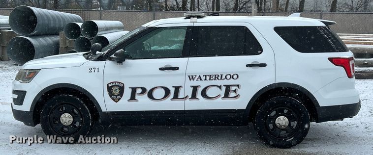 image for item ET6741 2017 Ford Explorer Police Interceptor SUV