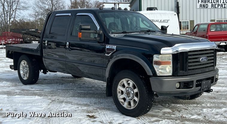 image for item ET6756 2008 Ford F250 Super Duty Crew Cab pickup truck