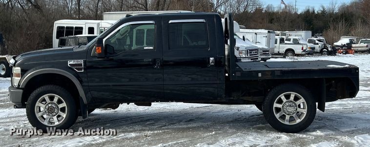 image for item ET6756 2008 Ford F250 Super Duty Crew Cab pickup truck