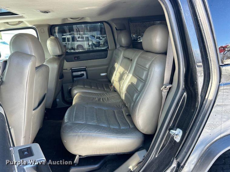 image for item ET6758 2003 Hummer H2 SUV