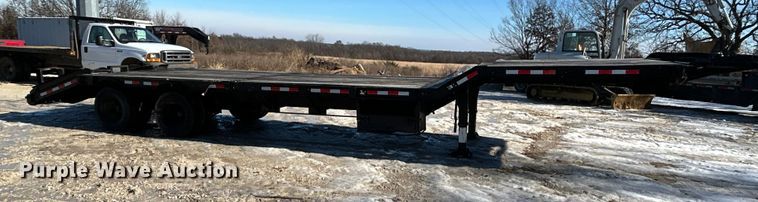 image for item ET6770 1978 Brooks Brothers drop deck equipment trailer