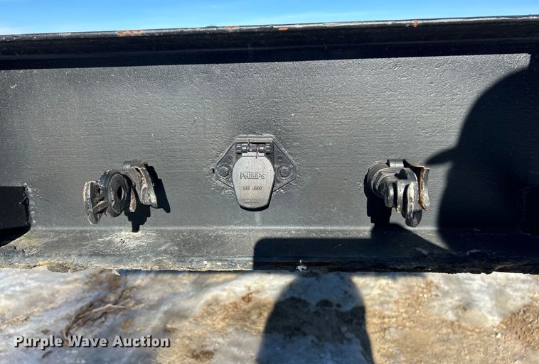 image for item ET6770 1978 Brooks Brothers drop deck equipment trailer