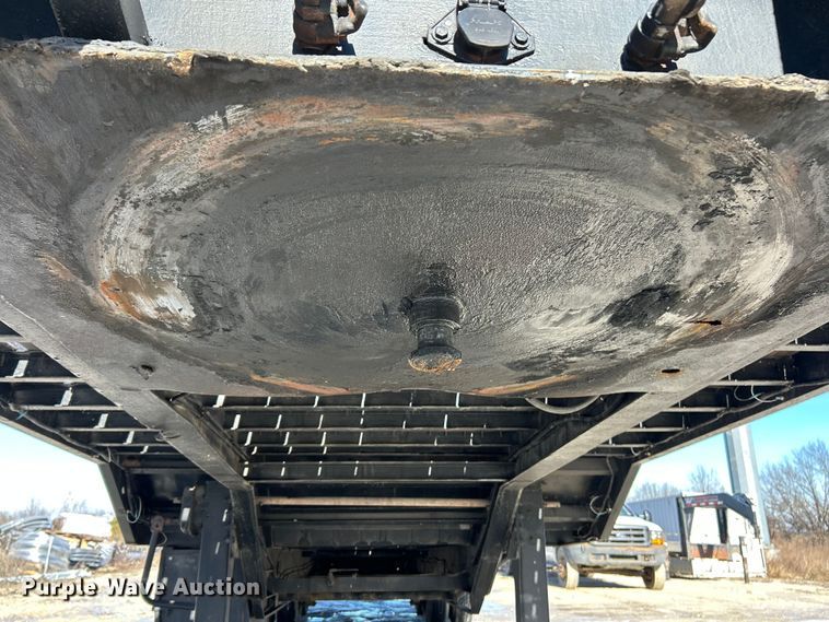 image for item ET6770 1978 Brooks Brothers drop deck equipment trailer