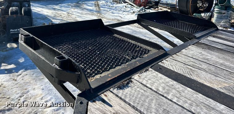 image for item ET6770 1978 Brooks Brothers drop deck equipment trailer