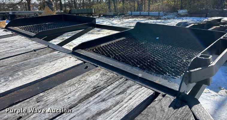 image for item ET6770 1978 Brooks Brothers drop deck equipment trailer