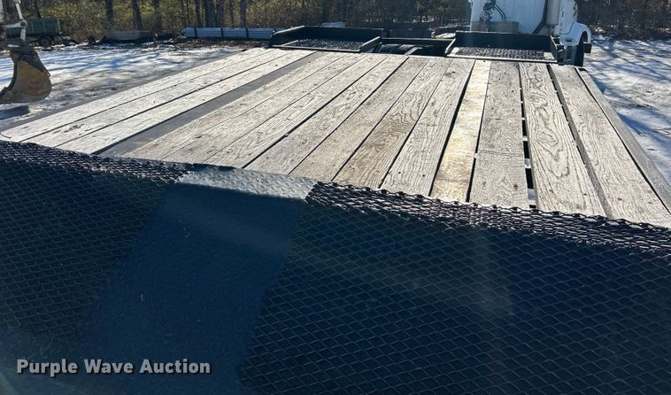 image for item ET6770 1978 Brooks Brothers drop deck equipment trailer