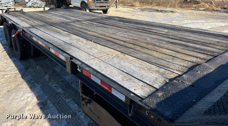 image for item ET6770 1978 Brooks Brothers drop deck equipment trailer