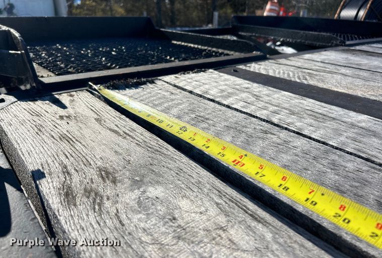 image for item ET6770 1978 Brooks Brothers drop deck equipment trailer