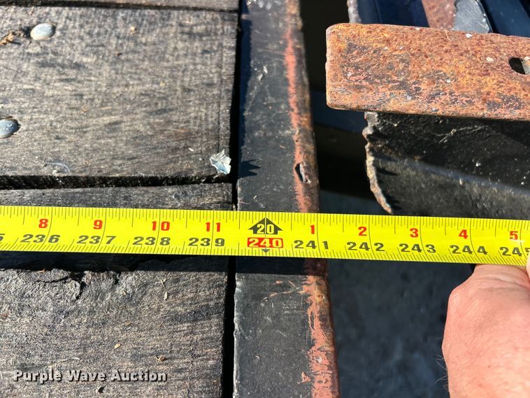 image for item ET6770 1978 Brooks Brothers drop deck equipment trailer