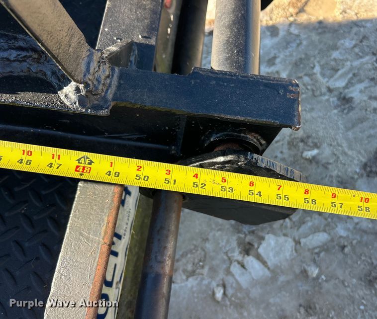 image for item ET6770 1978 Brooks Brothers drop deck equipment trailer