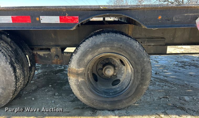 image for item ET6770 1978 Brooks Brothers drop deck equipment trailer