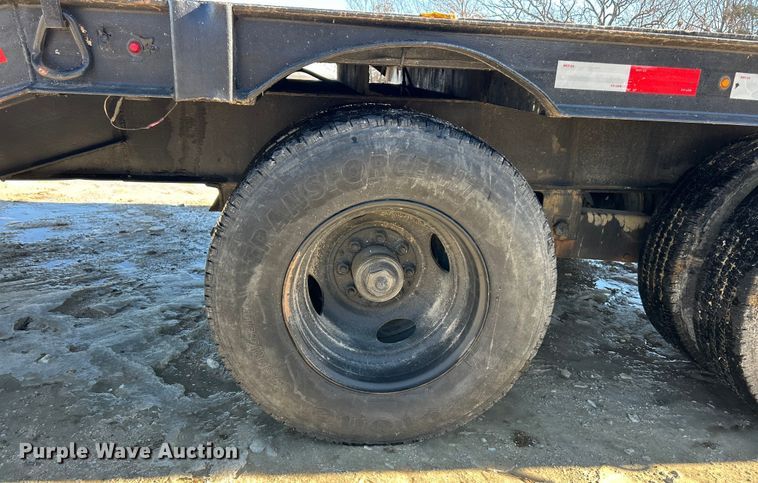 image for item ET6770 1978 Brooks Brothers drop deck equipment trailer