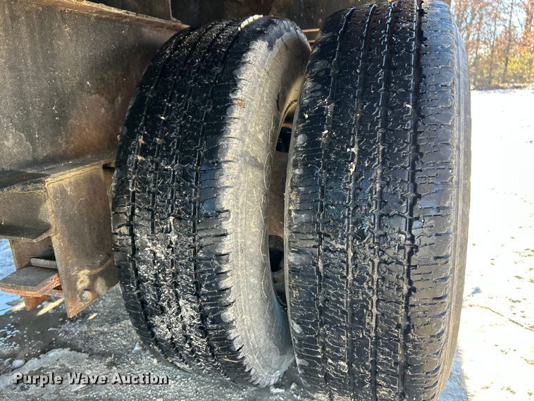 image for item ET6770 1978 Brooks Brothers drop deck equipment trailer