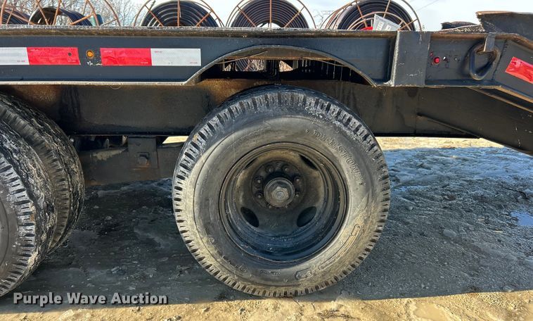 image for item ET6770 1978 Brooks Brothers drop deck equipment trailer