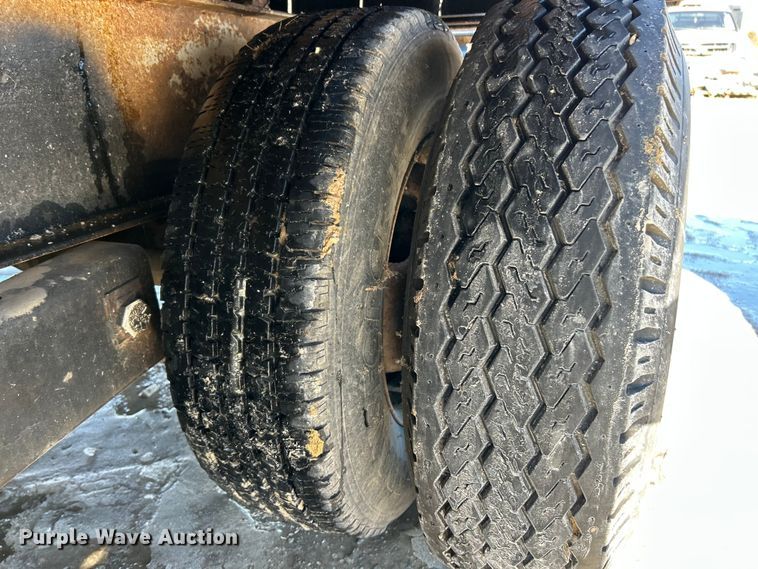 image for item ET6770 1978 Brooks Brothers drop deck equipment trailer