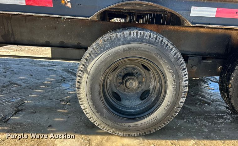 image for item ET6770 1978 Brooks Brothers drop deck equipment trailer