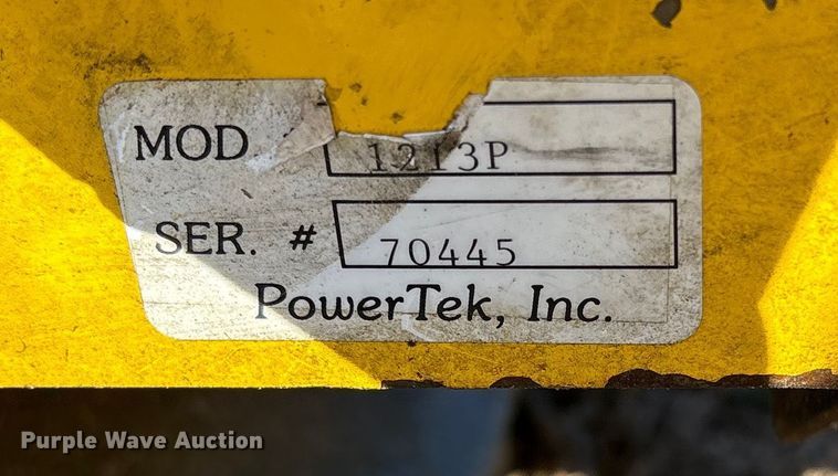 image for item ET7414 2017 PowerTek 1213P stump grinder