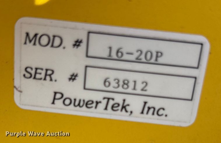 image for item ET7415 2017 PowerTek 16-20P stump grinder