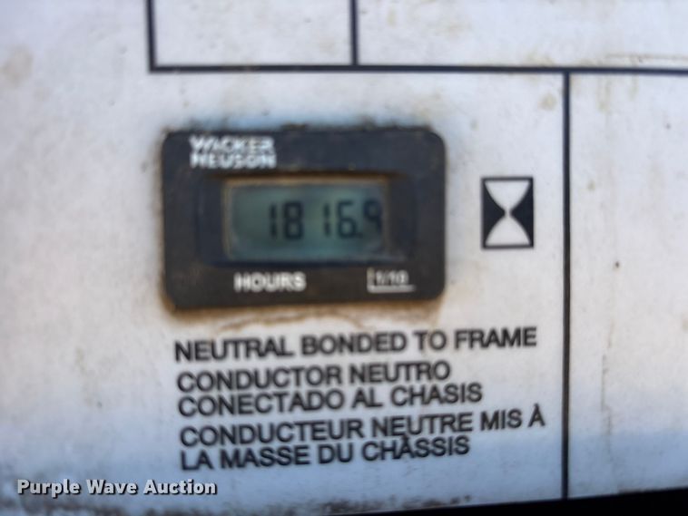 image for item ET7425 2018 Wacker Neuson LTV6 light plant