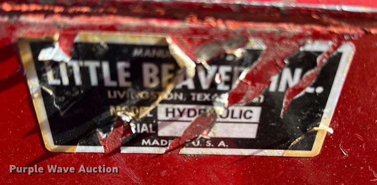 image for item ET7433 2014 Little Beaver 8 portable auger