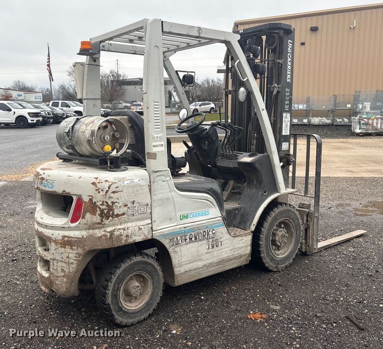 MONTACARGAS 2016 UNICARRIERS PF50