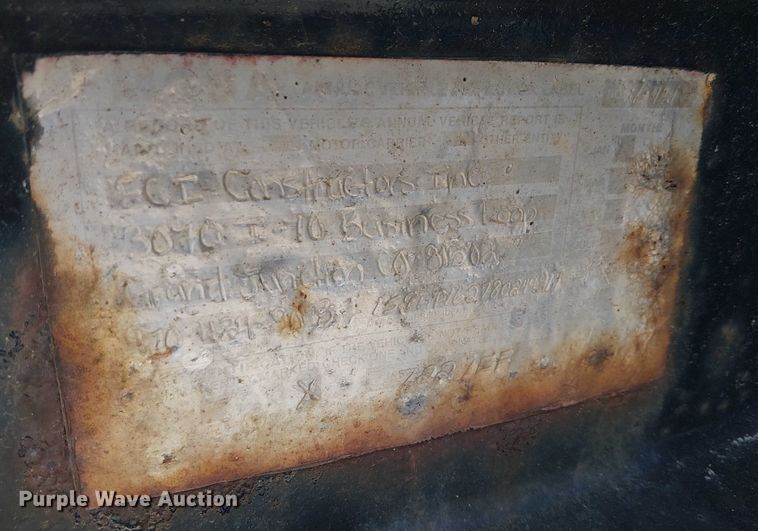 image for item EU2538 2003 SPME equipment trailer