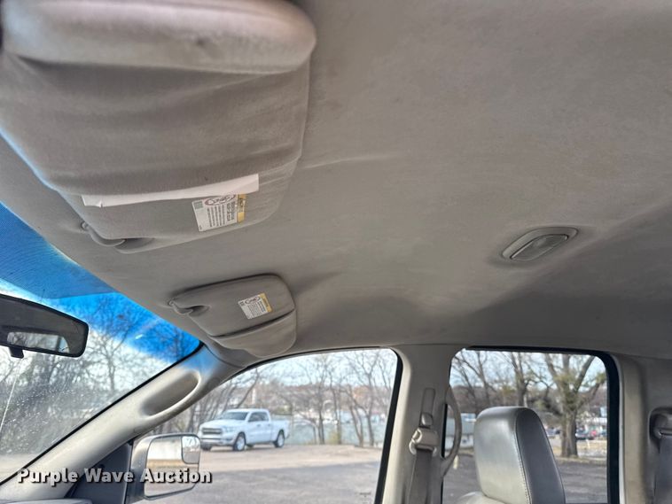 image for item EU4016 2006 Dodge Ram 2500 Quad Cab flatbed pickup truck