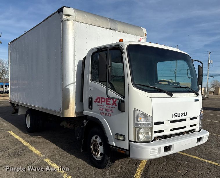 image for item EU4018 2009 Isuzu NPR box truck