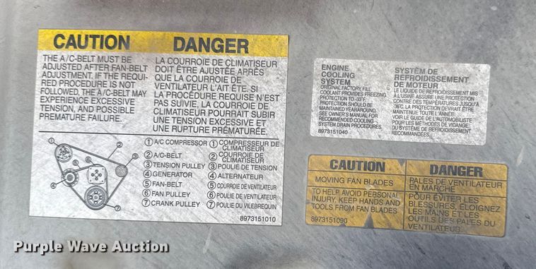 image for item EU4018 2009 Isuzu NPR box truck