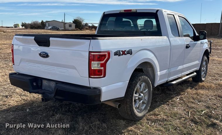 image for item EU4732 2018 Ford F150 SuperCab pickup truck