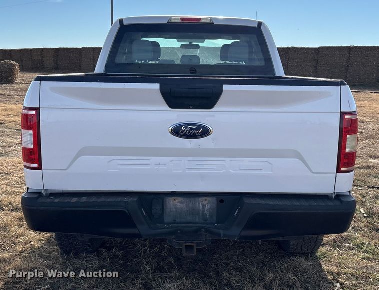 image for item EU4732 2018 Ford F150 SuperCab pickup truck