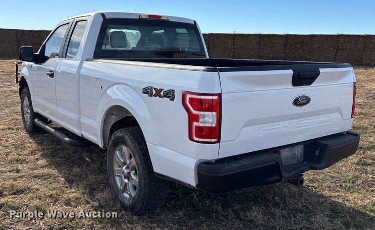 image for item EU4732 2018 Ford F150 SuperCab pickup truck